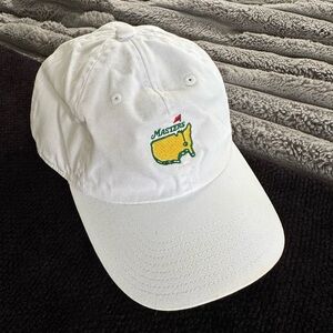Masters Tournament white hat American Needle